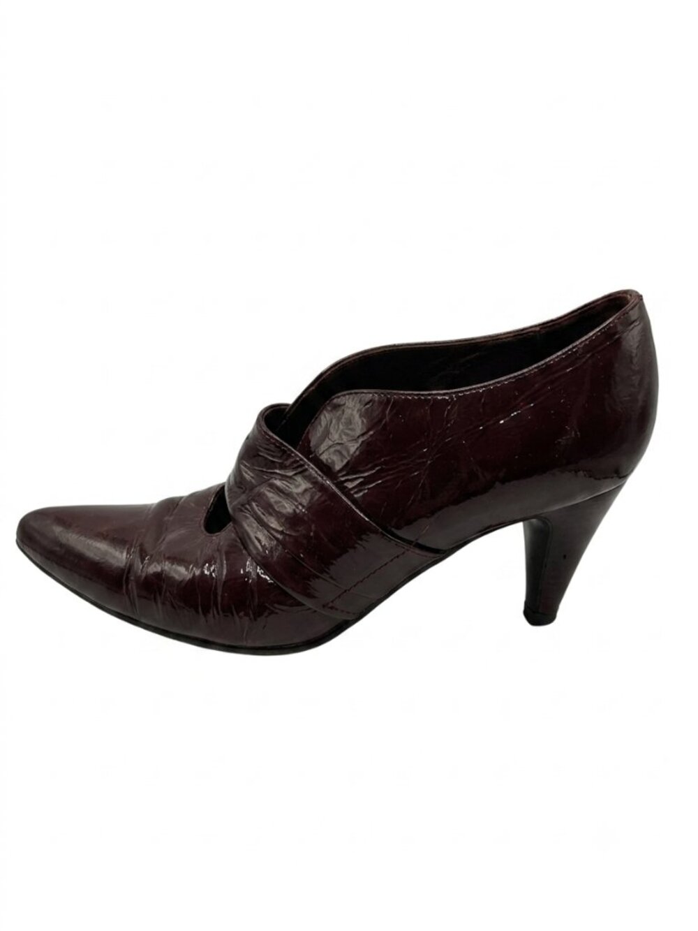 Handmade Arnold Churgin Leather Pumps Burgundy EU 38